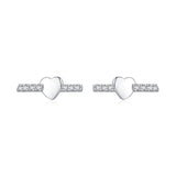 SPE20 Silver Needle Large Hoop Earrings Women's Jewelry