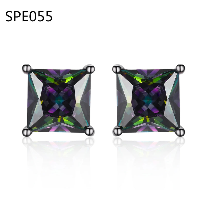 925 Sterling Silver Zircon Butterfly Earrings For Women