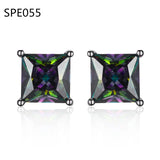 925 Sterling Silver Zircon Butterfly Earrings For Women