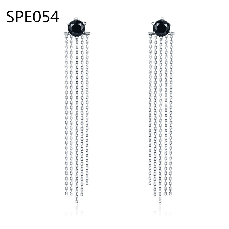 SPE6 Small Zircon Inlaid Circle Hoop Earrings Women Jewelry