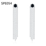 SPE6 Small Zircon Inlaid Circle Hoop Earrings Women Jewelry