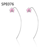 SPE8 Sun Flower Stud Earrings for Women Girls