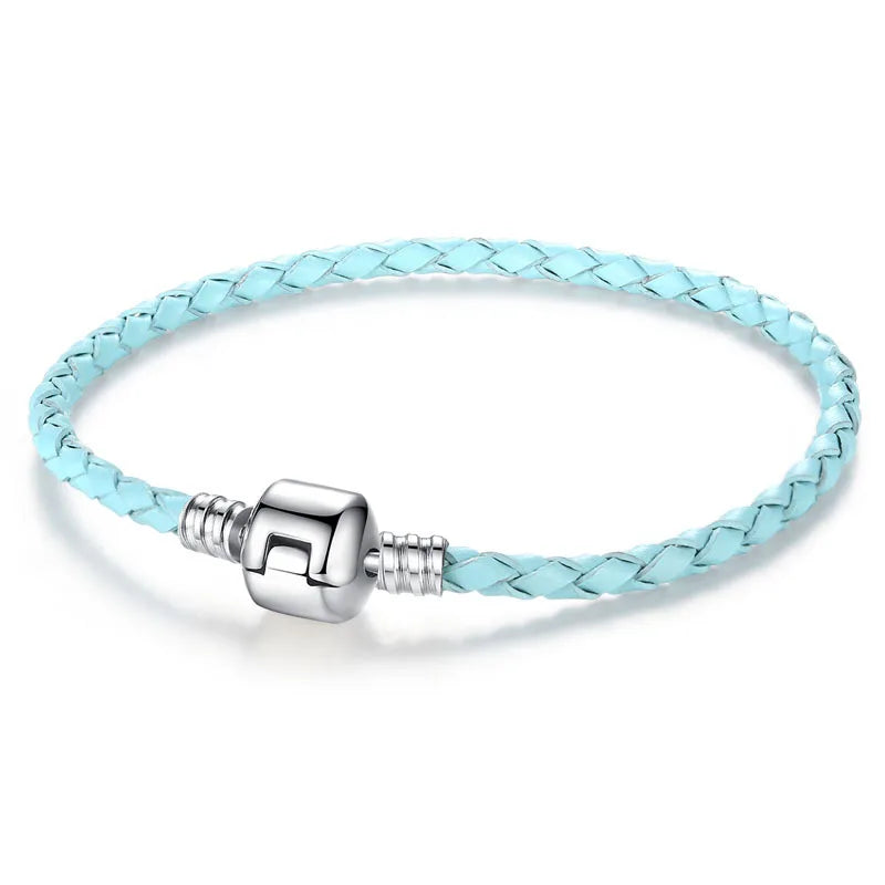 SPLC S925 Silver Suede Velvet Leather Necklace String