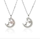 SPN1 Diamond Zircon Lightning Necklace for Girls