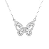 Infinity Forever Love Necklace CZ Heart Pendant Necklace for Women
