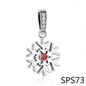 SPP2 Silver Bear and Balloon Bead Charm Necklace Pendant