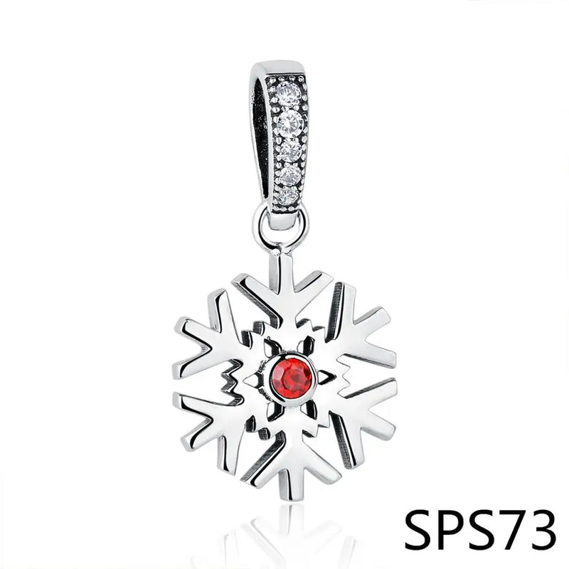 SPP2 Silver Bear and Balloon Bead Charm Necklace Pendant