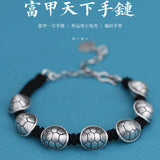 SR2023 Men's Hand-woven Tortoiseshell Bracelet