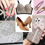 Mix Size Crystals Glass Rhinestone Stones DIY Clothing Accessories