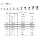Mix Size Crystals Glass Rhinestone Stones DIY Clothing Accessories