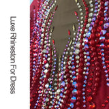 Hot Fix Rhinestone Glitter Crystal Glass Strass Iron On Stones