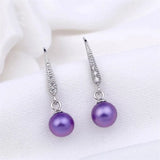 925 Silver Earring Hooks for Pearl, 6 Pairs