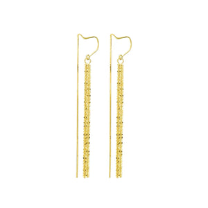 925 Silver Crystal Lightning Stud Earrings