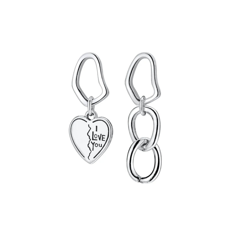 925 Sterling Silver Disc Hoop Earrings Long Tass Jewelry