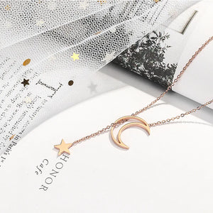 SSN1 Minimalist Thin Snake Chain Plated Necklace For Women