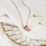 SSN1 Minimalist Thin Snake Chain Plated Necklace For Women