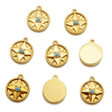 Sun Stars Moon Stainless Steel Pendant Jewelry