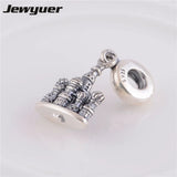 St. Basil's Cathedral Dangle Charm 925 Sterling Silver European Bracelet DIY