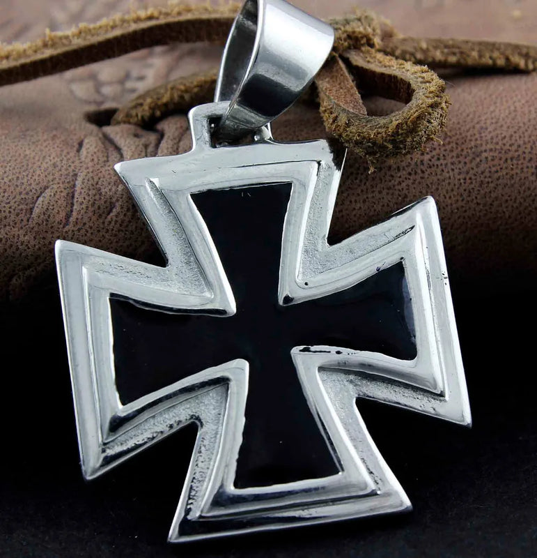 Stainless Steel Men's Cross Pendant Jewelry