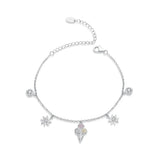 STB2 Smiling Face Bracelet Thai Silver Bracelet