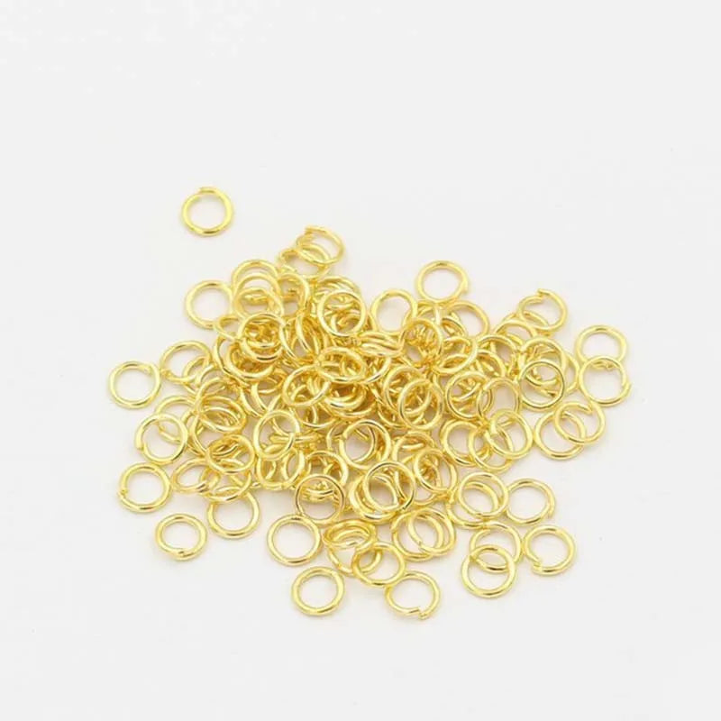 STENYA 4,5,7mm Split Ring Jump Rings Tassel Earrings Brinco Clasp Jewelry Making