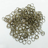 STENYA 4,5,7mm Split Ring Jump Rings Tassel Earrings Brinco Clasp Jewelry Making