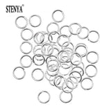 STENYA 4,5,7mm Split Ring Jump Rings Tassel Earrings Brinco Clasp Jewelry Making