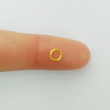 STENYA 4,5,7mm Split Ring Jump Rings Tassel Earrings Brinco Clasp Jewelry Making