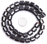 6mm Hematite Stone Beads Long Necklace Earrings Bracelet Charms Tassels Spacers