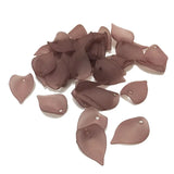 Frosted Acrylic Petals Leaves Beads Earrings Necklace Jewelry Making