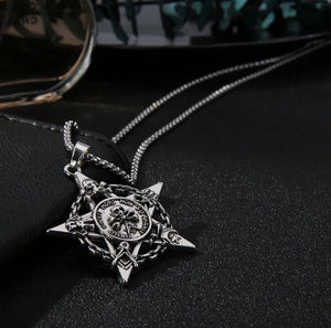 STN3 Pendant Necklace Stainless Steel Hiphop Girl Pendant Necklace