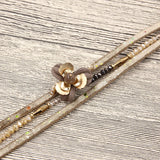 Leather Flower Beauty Bracelet Crystal Beads Pulseira Magnet Jewelry Multilayer