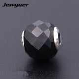 925 Silver Small Hole Beads Charms for Thin Bracelets - ST132