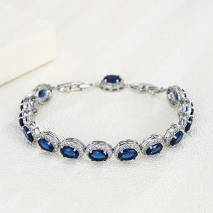 Colorful Zirconia Bracelet for Women - Dinner Jewelry Accessories