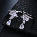 SUGU Zircon Clip Earrings for Girls