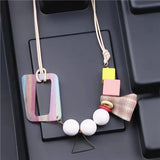 SUMENG Beads Neck Chain Kpop Pearl Choker Necklace