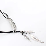 Bohemian Feather Vintage Necklace Sweater Chain Pendant Jewelry