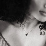 Stainless Steel Mini Coin Pendant Necklace for Women