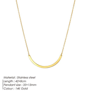 Women Stainless Steel Choker Necklace