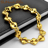 10mm Geometric Link Chain Bracelet SC212