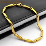 3mm Geometric Link Chain Stainless Steel Bracelet SC247