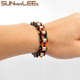 316L Stainless Steel Bracelet Bangle 10mm Link Chain Men Women Jewelry Gift
