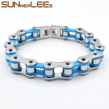 316L Stainless Steel Bracelet Bangle 10mm Link Chain Men Women Jewelry Gift