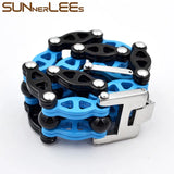 316L Stainless Steel Biker Motorcycle Bracelet Huge Chain for Men