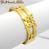 Butterfly Bangle Resizable Opening Jewelry for Women Girls