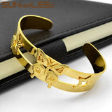 Butterfly Bangle Resizable Opening Jewelry for Women Girls