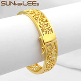 Gold-Color Bangle For Womens Girls B03