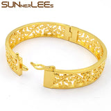 Gold-Color Bangle For Womens Girls B03