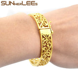 Gold-Color Bangle For Womens Girls B03