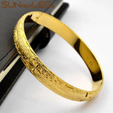 Gold-Color Bangle For Womens Girls B28